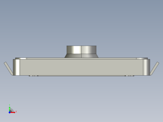 13.0㎜ x 2.6㎜ SMD轻触开关前视缩略图