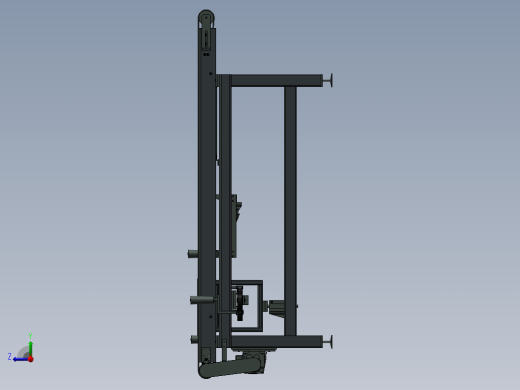 流水线定位总装预定位总装3D模型