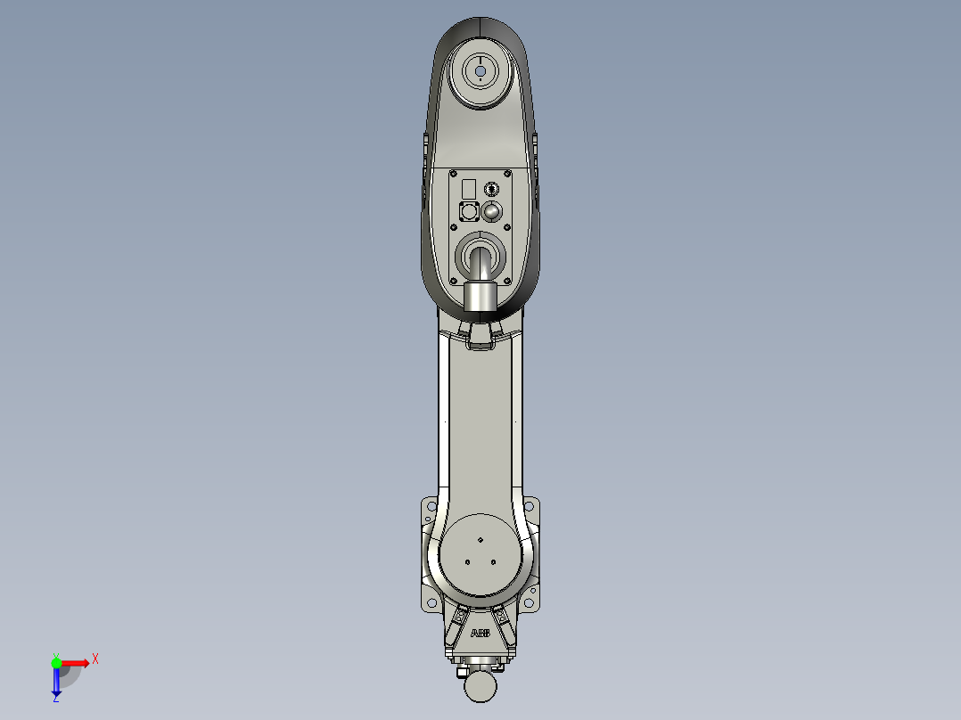 ABB全系列机器人3-3D模型 (22)俯视图