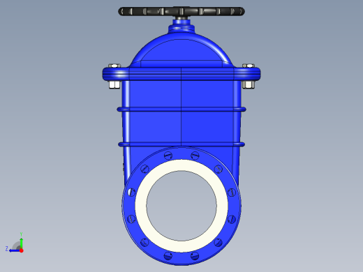 不锈钢闸阀17右视缩略图