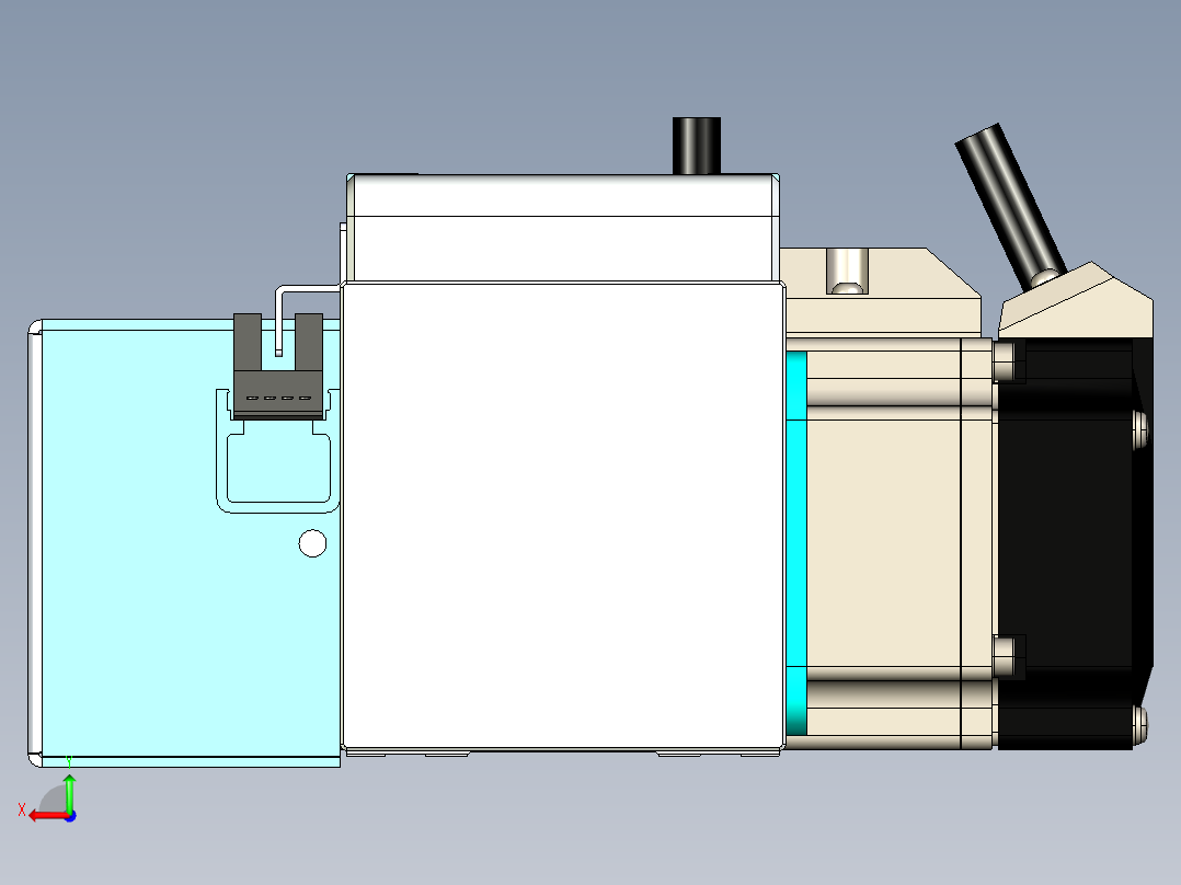 欧规系列-LB6A-L65-S300-BL-ZP40-C3后视图