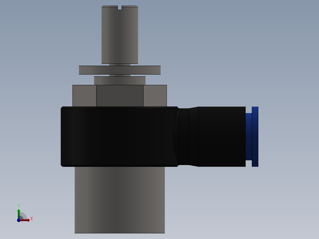 Ø8 x 1-2 - CONTROLE DE FLUXO 90° BANJO (C0K510848)前视图