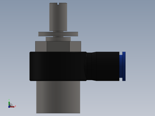 Ø8 x 1-2 - CONTROLE DE FLUXO 90° BANJO (C0K510848)前视缩略图