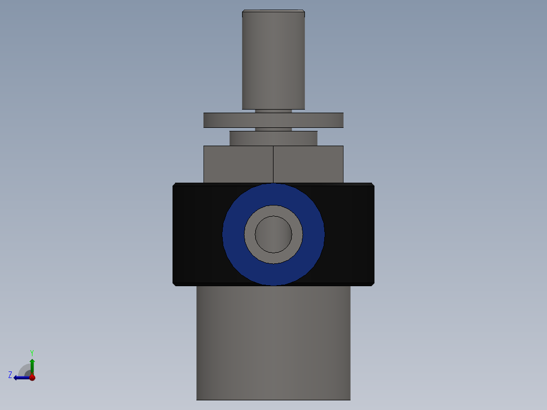 Ø8 x 1-2 - CONTROLE DE FLUXO 90° BANJO (C0K510848)右视图