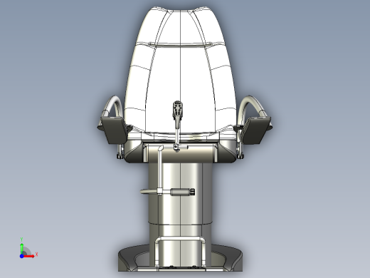 妇科检查椅前视缩略图