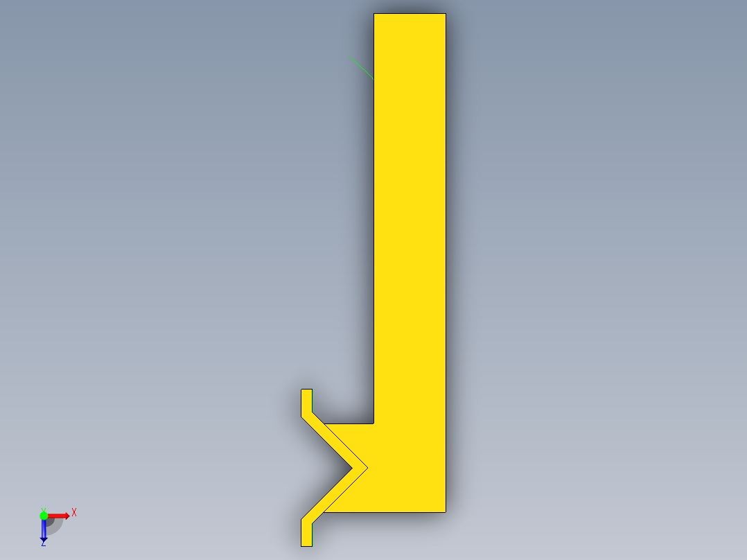 施肥犁地机俯视图