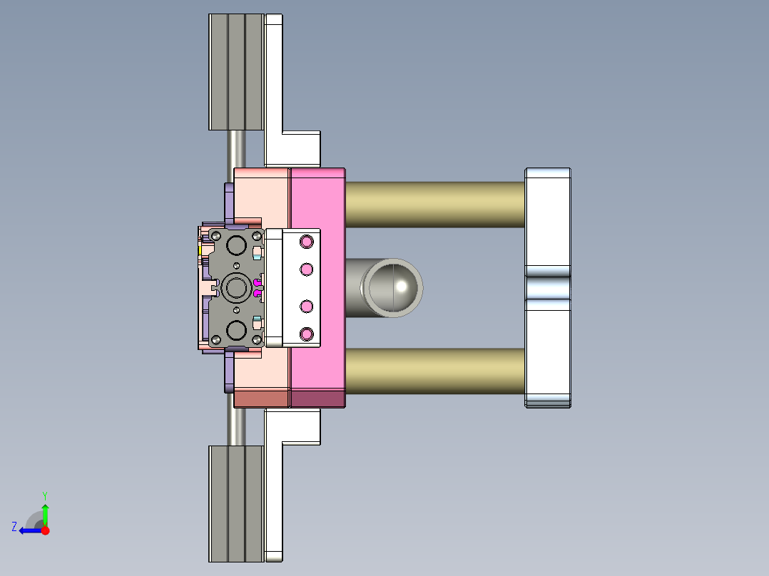 R4-笔记本CNC工装夹具三维模型CNC7-0903右视图