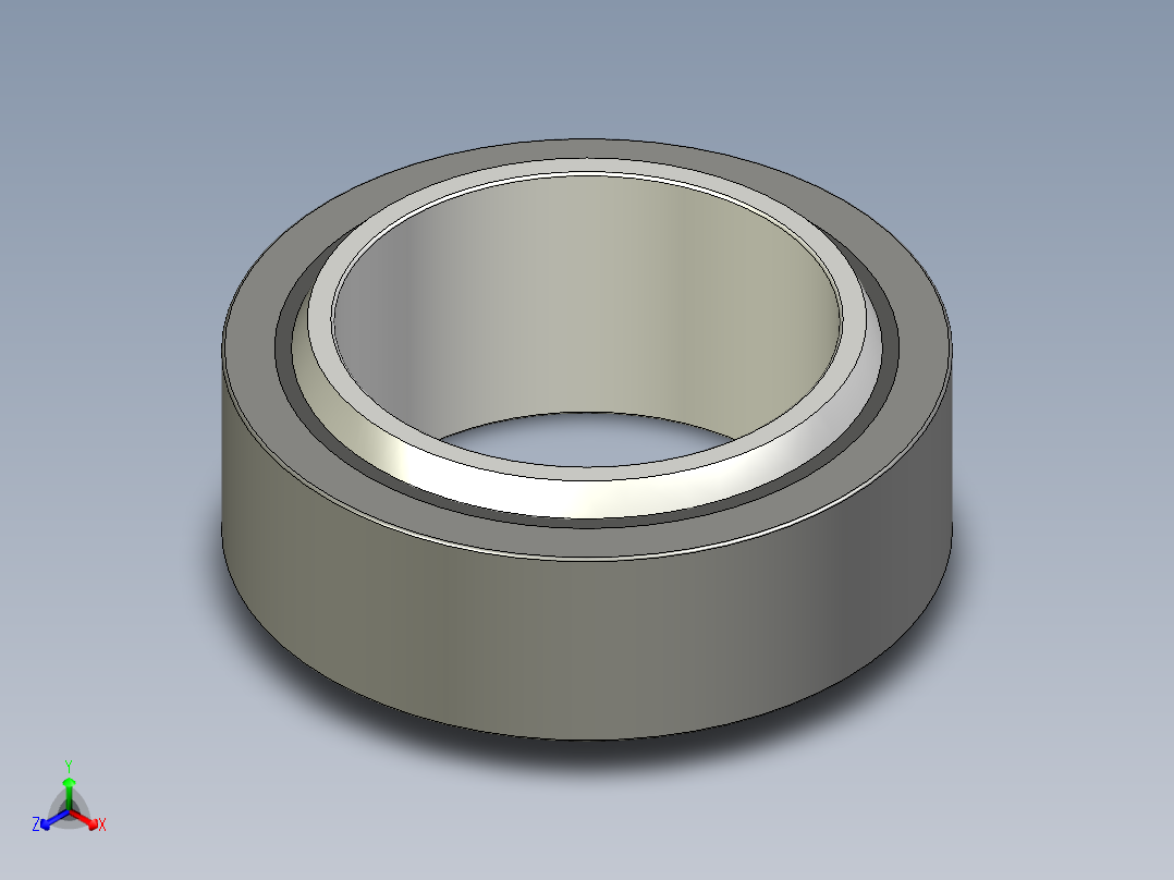 轴承正等轴测图