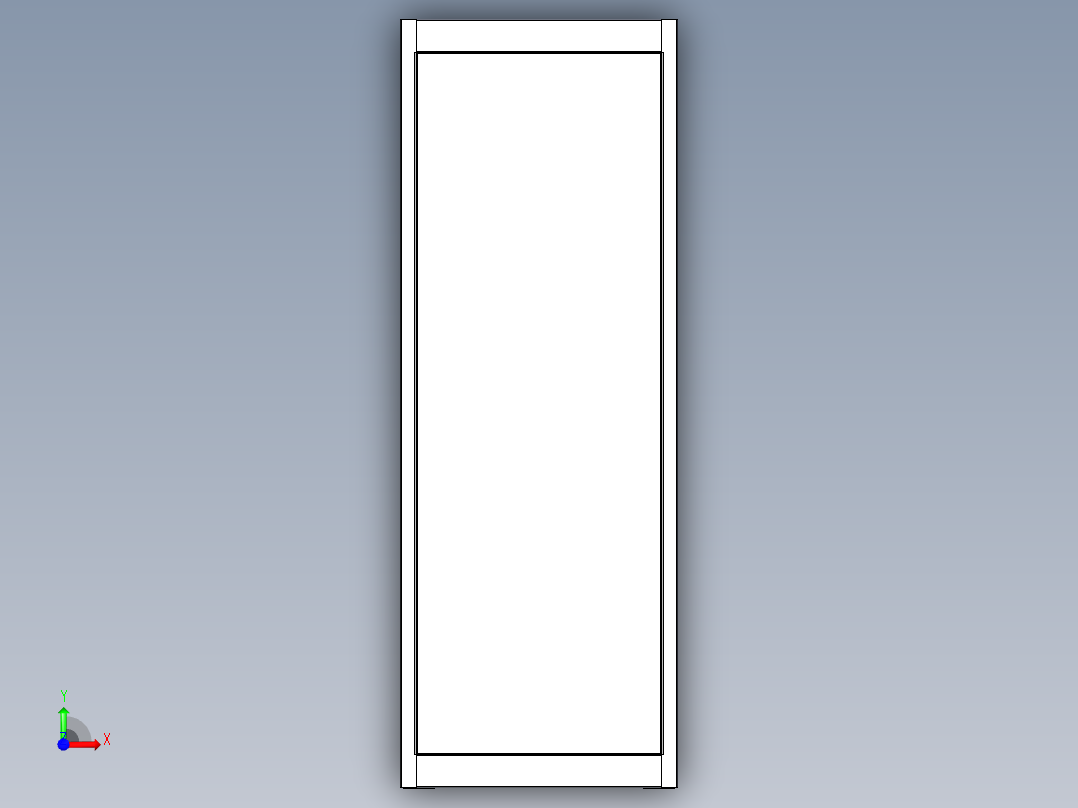 常规焊接控制柜前视图