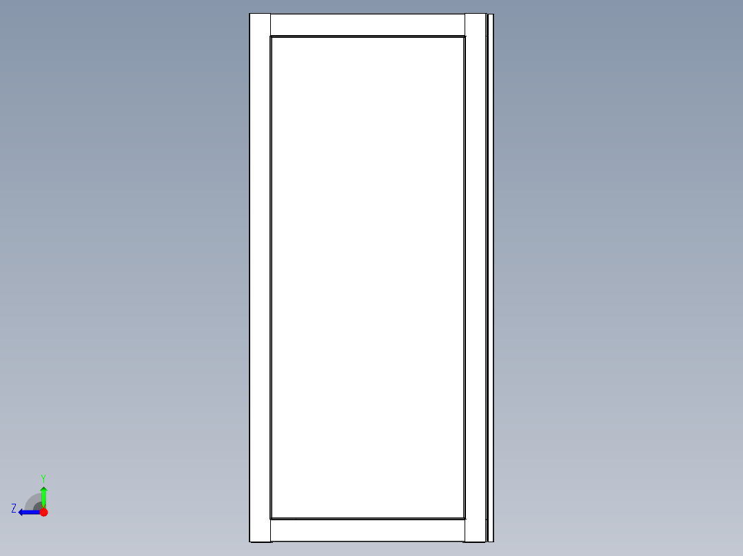 常规焊接控制柜右视图
