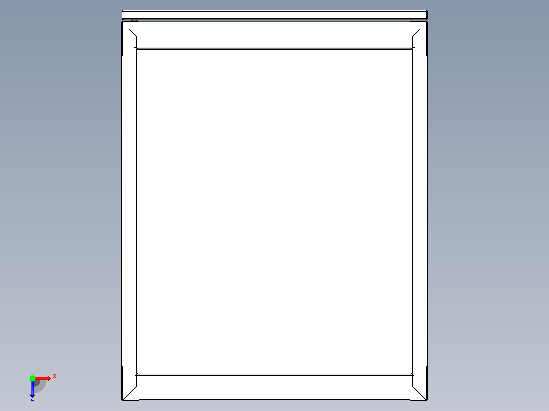 常规焊接控制柜俯视图