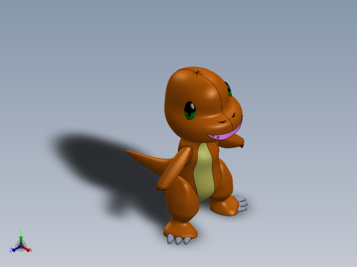 恐龙(3)正等轴测缩略图