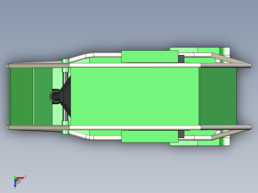 B3003980-残疾人电动车辆俯视缩略图
