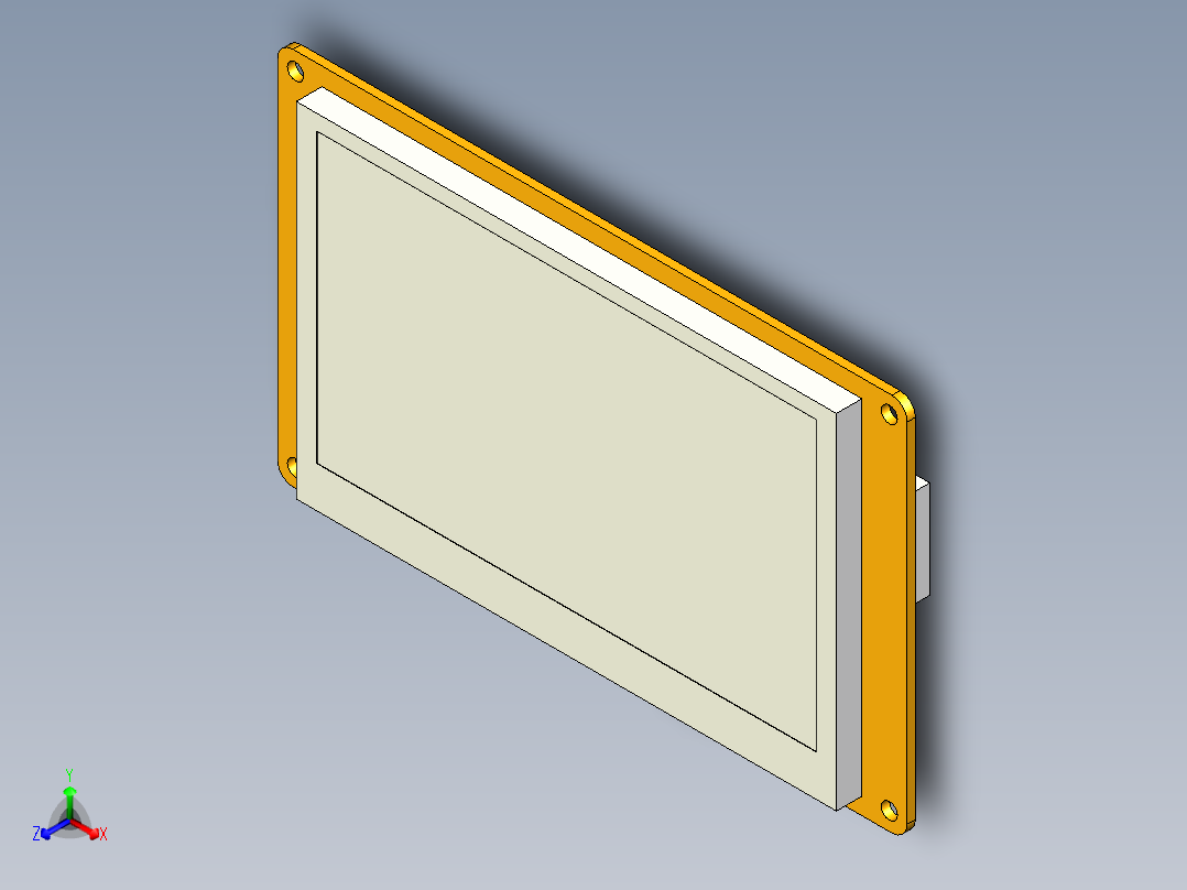 esp32 4827s043 12正等轴测图
