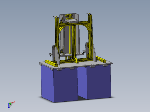 弹匣升降机机构3D模型图纸 STEP格式