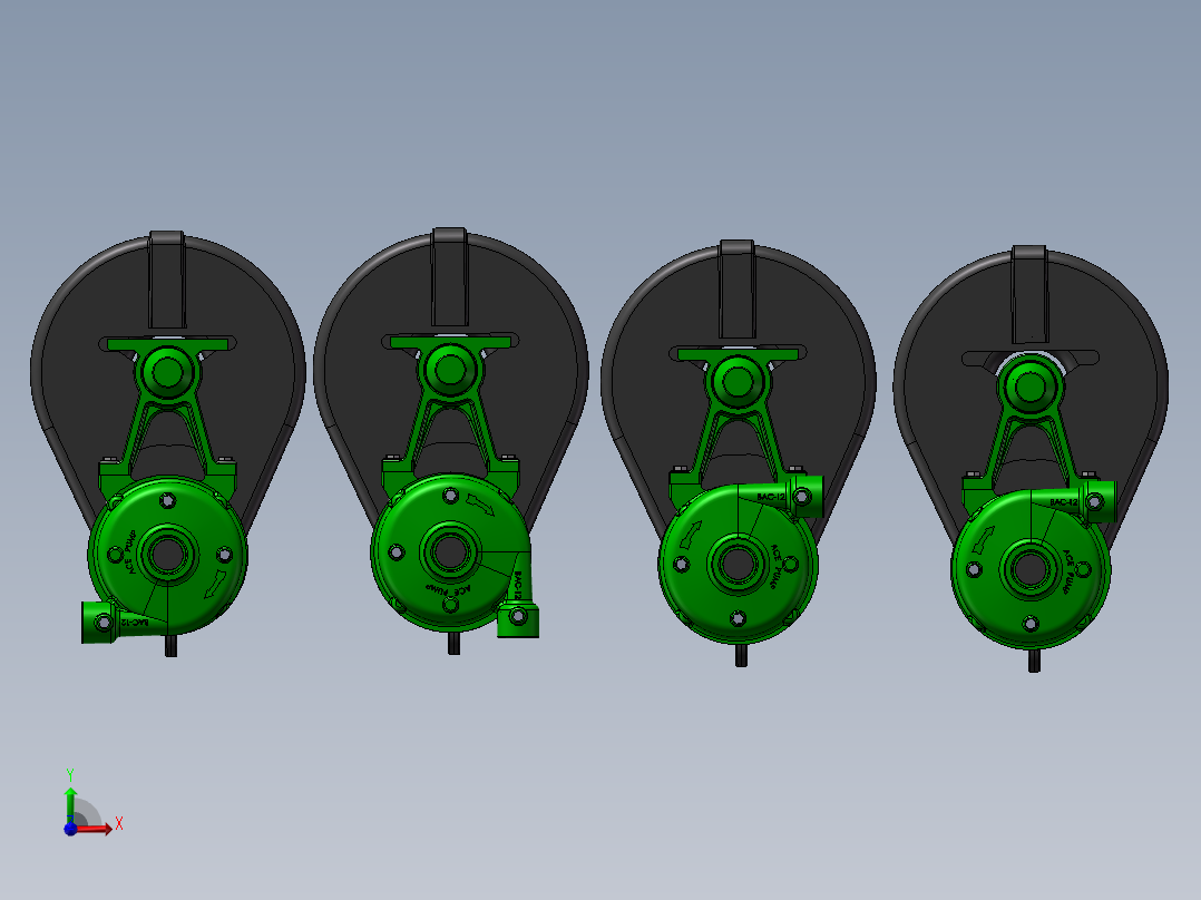 4款PTOC-600-6SP 皮带驱动离心泵主视图