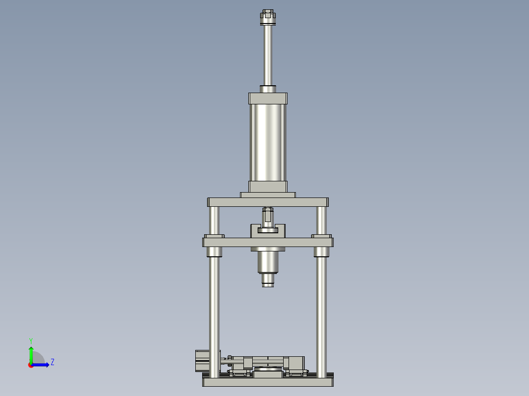 出油盘压紧左视图