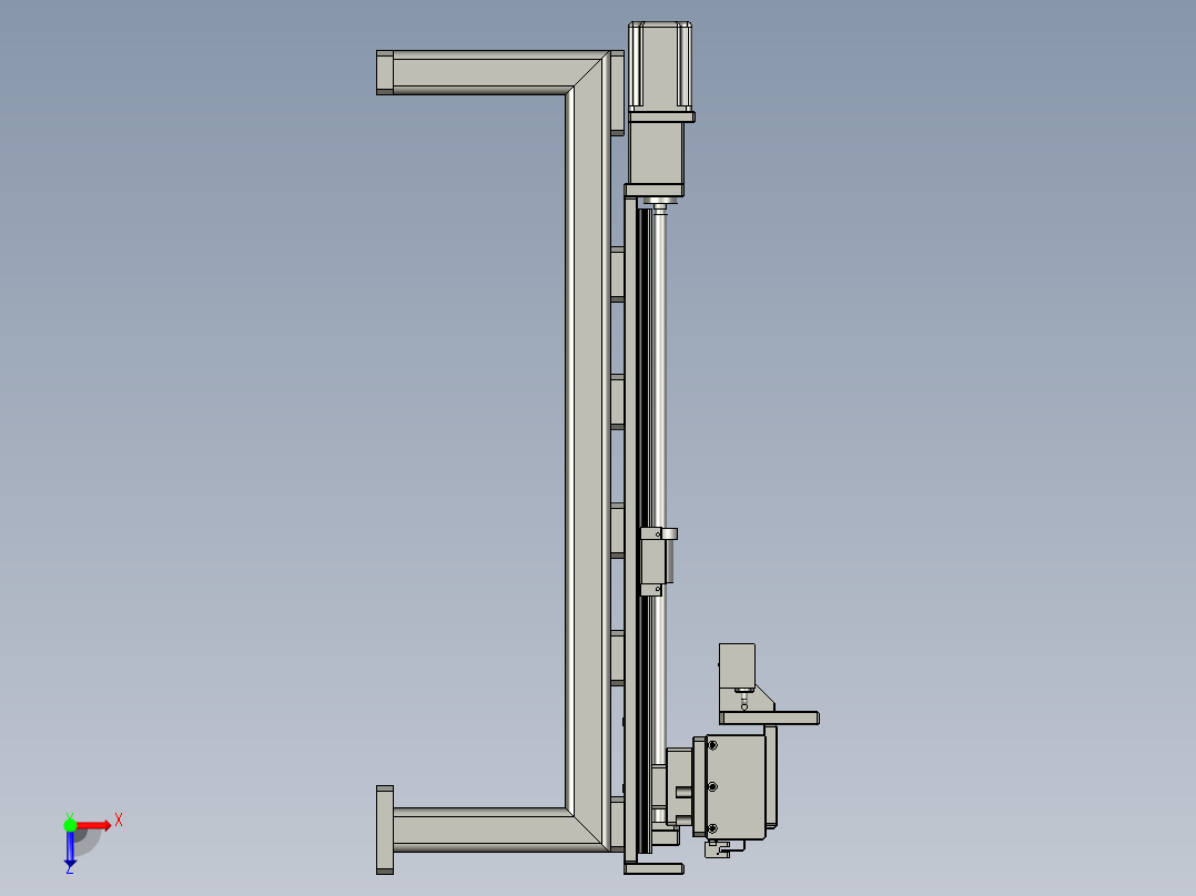 扫码模组2俯视图