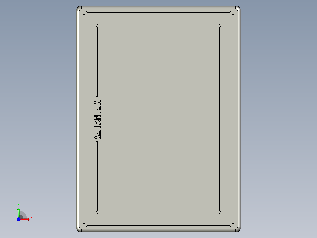 维纶7寸触摸屏-3-9前视图