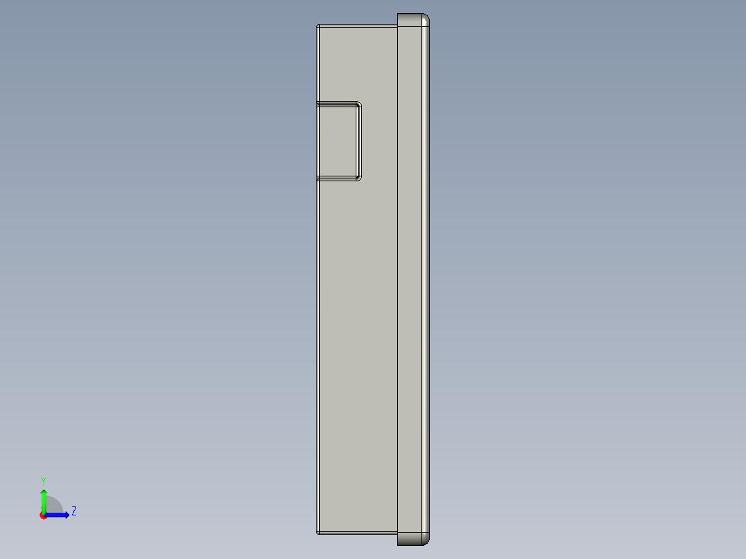 维纶7寸触摸屏-3-9左视图