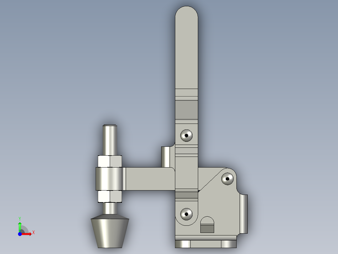 轴承校准检测设备设计-HV250前视图