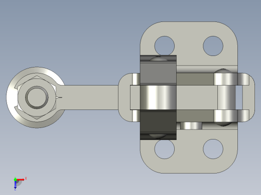 轴承校准检测设备设计-HV250俯视缩略图
