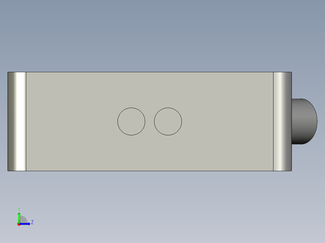 PK-KXE3Z-D61光电开关扩散反射型-AT左视图