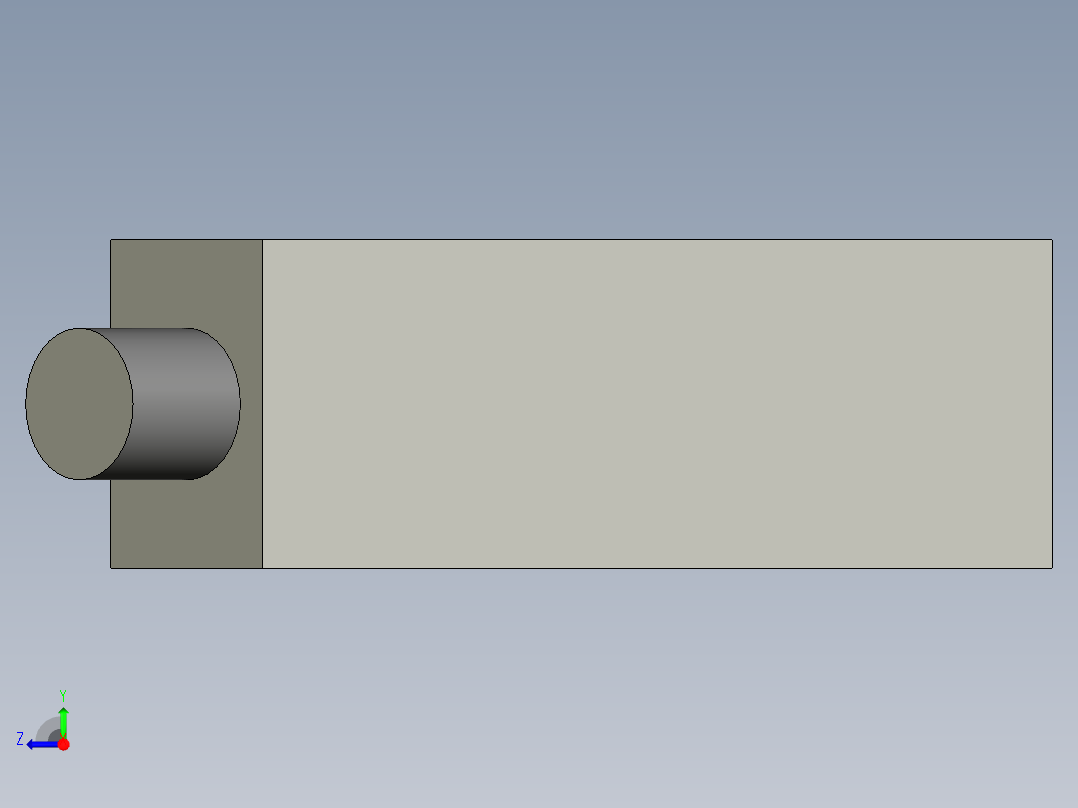 PK-KXE3Z-D61光电开关扩散反射型-AT右视图