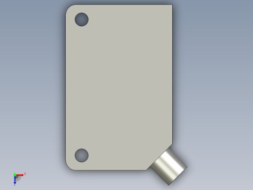 PK-KXE3Z-D61光电开关扩散反射型-AT俯视缩略图