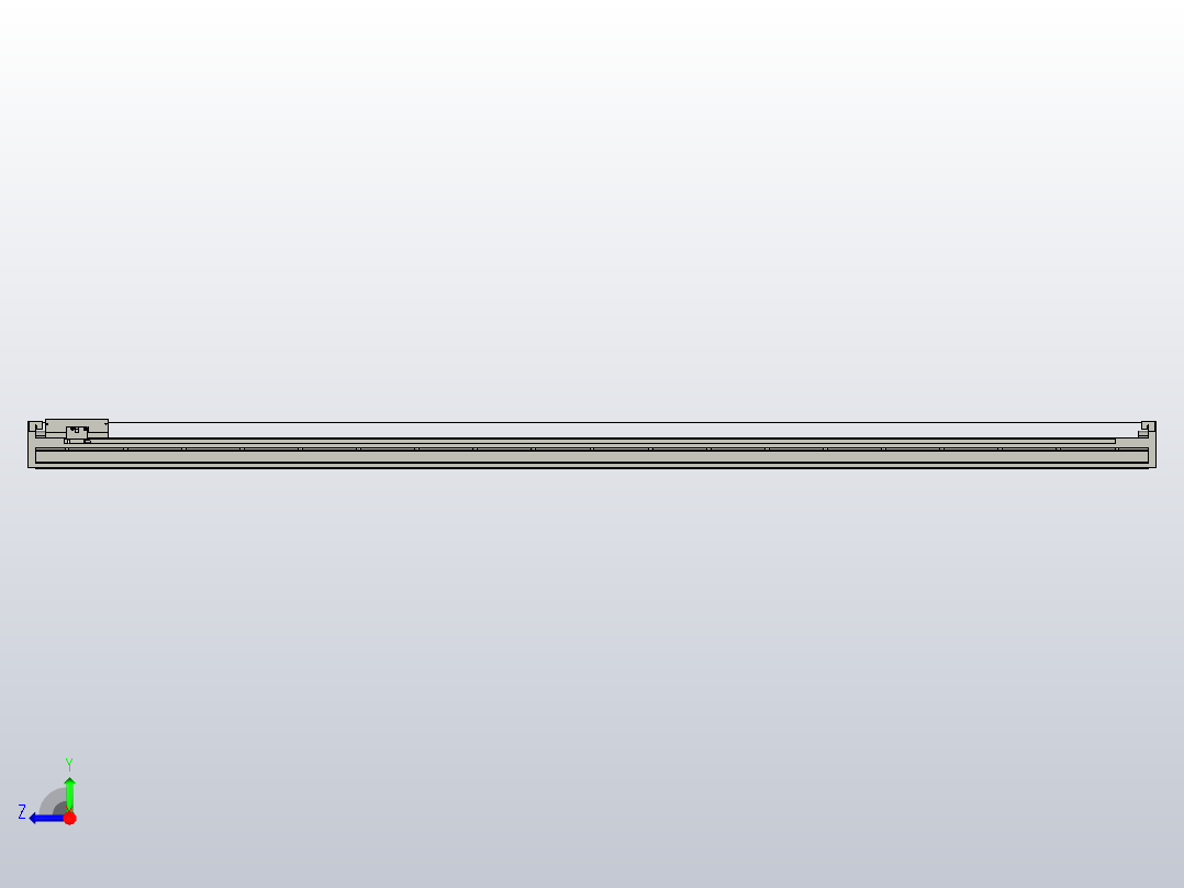 直驱直线电机轴TPA-LNP3-170-75C2-1-L2100-3-C-10-N3右视图