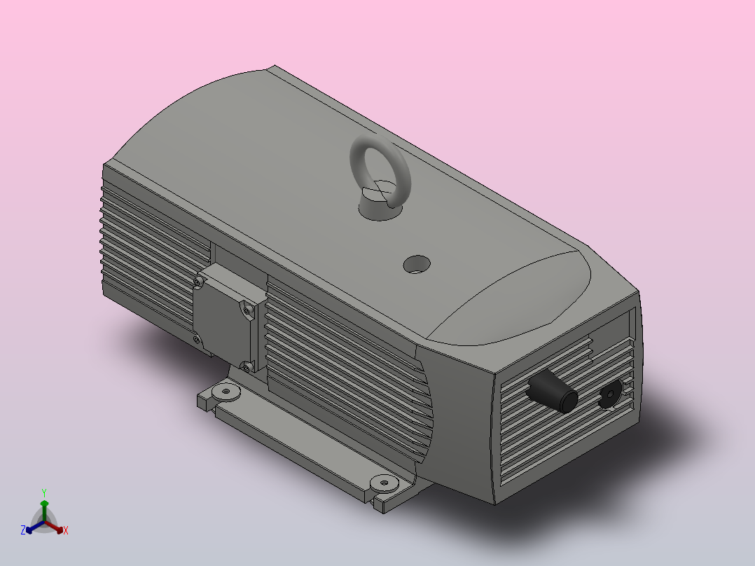 VF10~40无油式真空泵[VF40]主视图