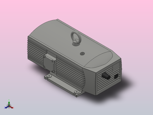 VF10~40无油式真空泵[VF40]正等轴测缩略图