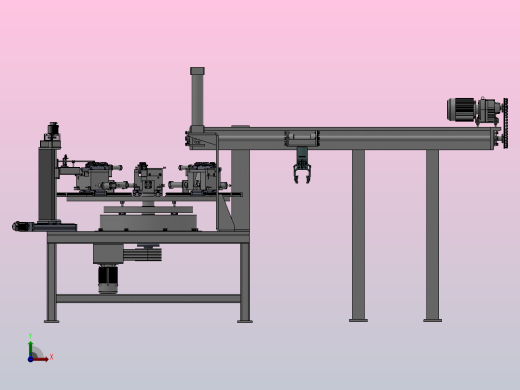 主驾玻璃升降组合开关分拣系统SW前视缩略图