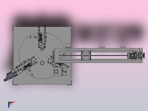 主驾玻璃升降组合开关分拣系统SW俯视缩略图