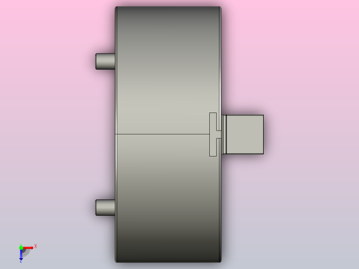 2L╱2L-A中空型超长爪行程动力夹头[2L-210]俯视缩略图