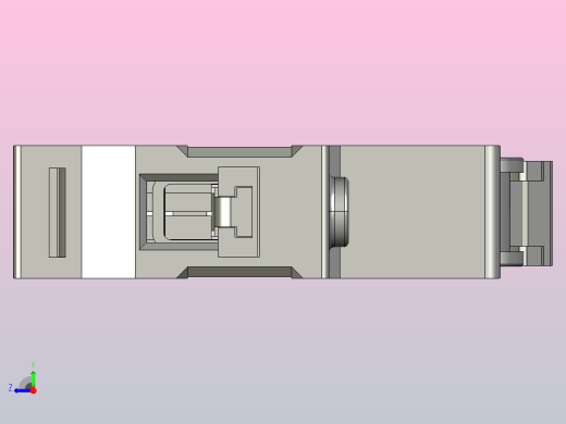 CB-60 1P小型断路器三维模型202307右视缩略图