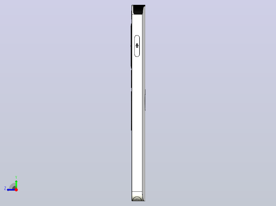 苹果系列遥控器 右视图
