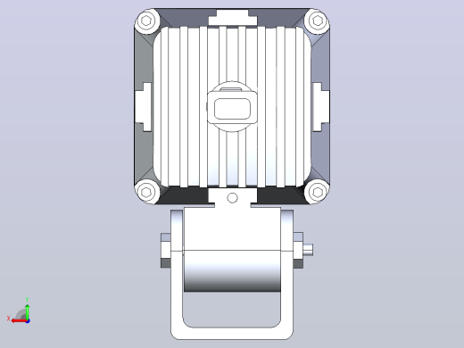 10瓦LED发光器- 225 '点光束- 9-48VDC - 900流明- UL认证-螺柱安装防爆后视缩略图