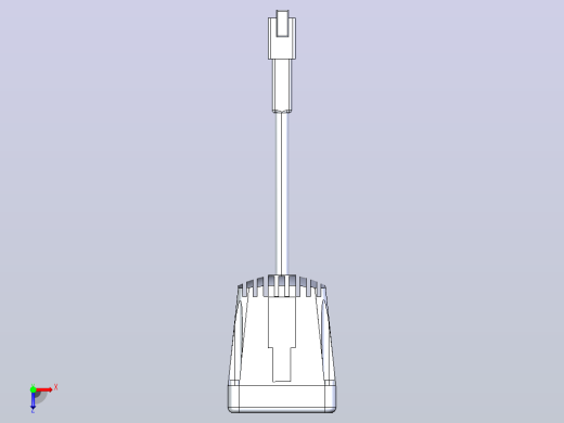 10瓦LED发光器- 225 '点光束- 9-48VDC - 900流明- UL认证-螺柱安装防爆俯视缩略图