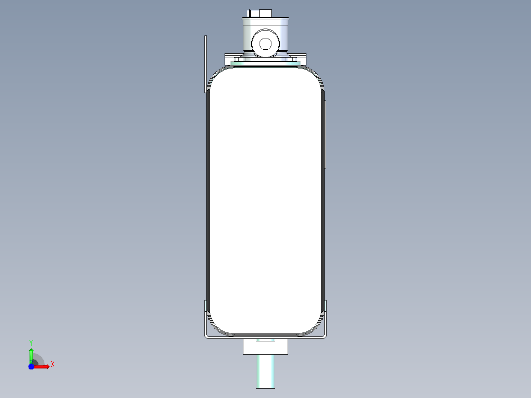 ZB-90-B 液压油箱前视图