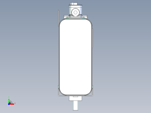 ZB-90-B 液压油箱前视缩略图
