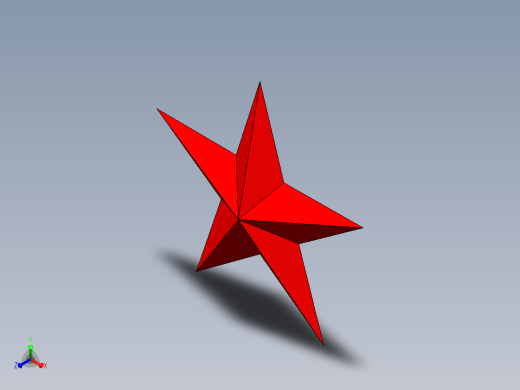 3D五角星-2015版正等轴测缩略图