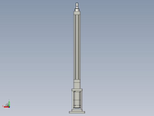 轻载电动缸TPA-ESR40-1210C-L400-M-FB-W-P40-C3后视缩略图