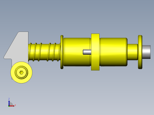 简易插入取出机构前视缩略图