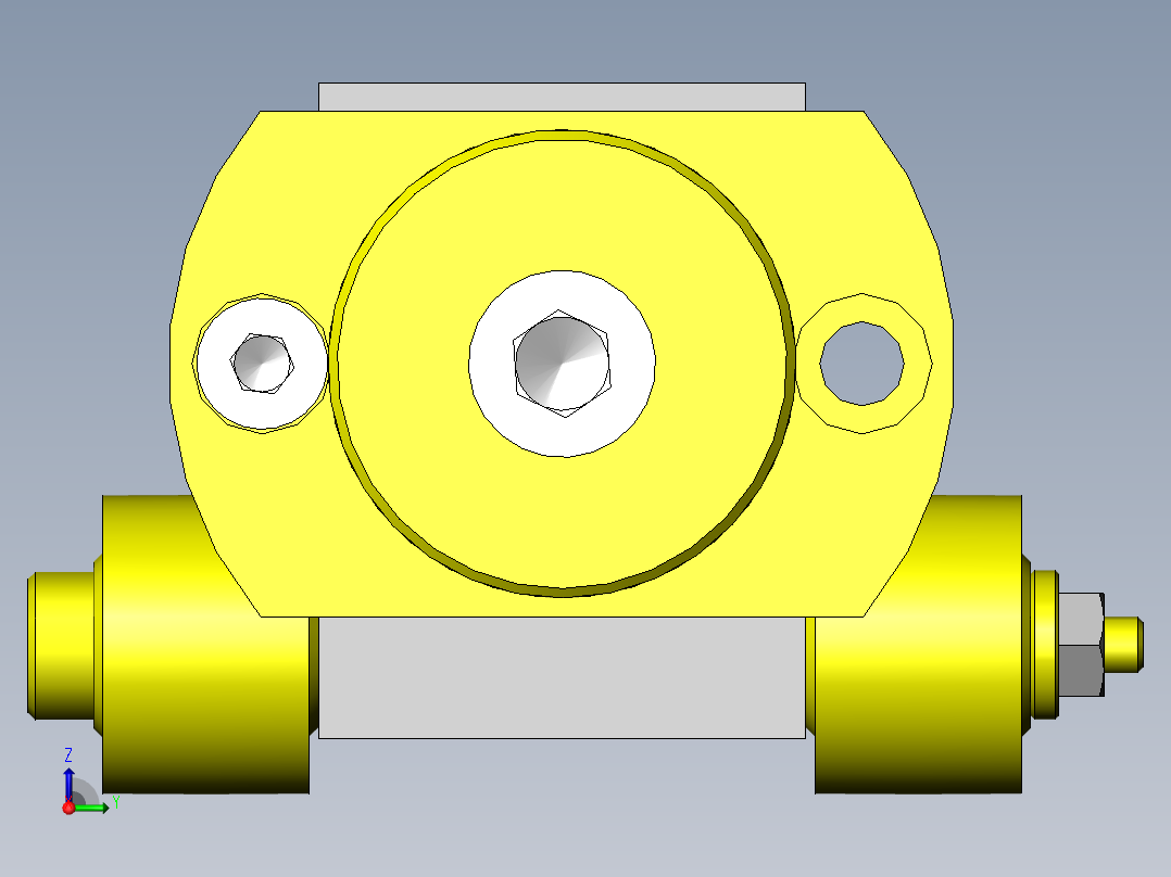 简易插入取出机构右视图