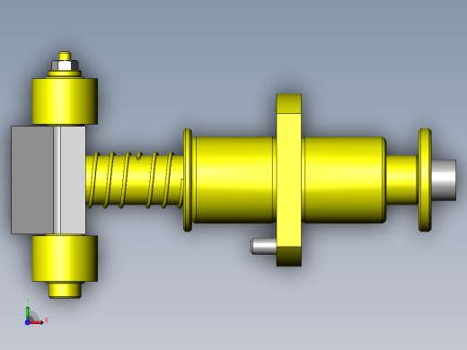 简易插入取出机构俯视缩略图