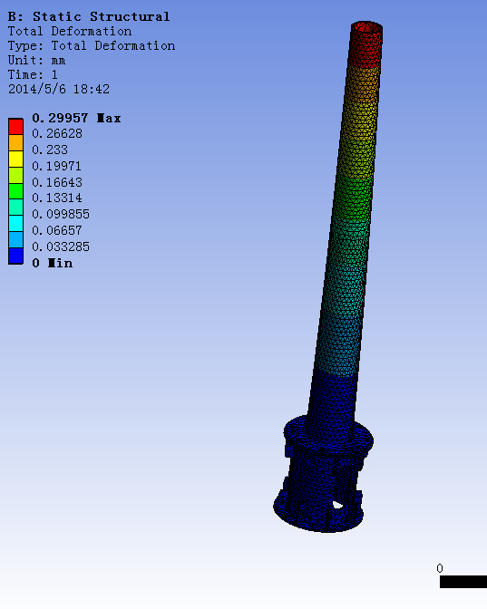 5M风力发电机塔架结构设计与有限元分析(sw12+说明书+分析图片)