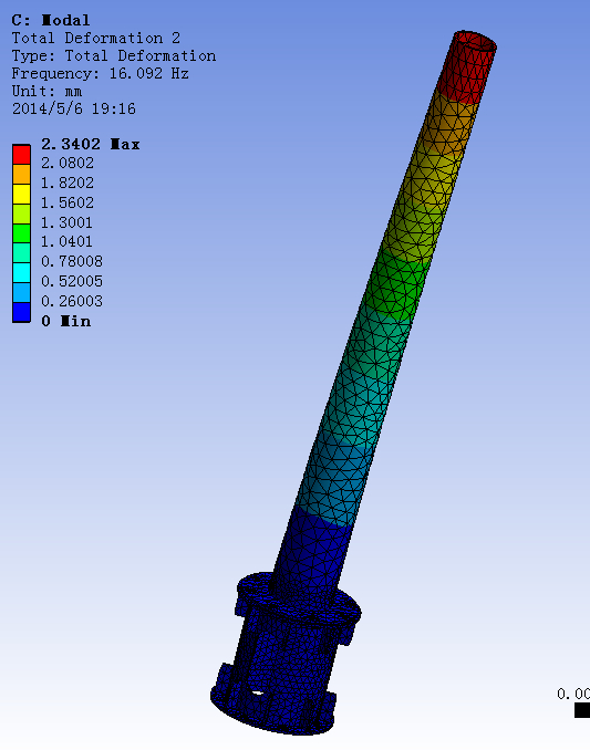 5M风力发电机塔架结构设计与有限元分析(sw12+说明书+分析图片)