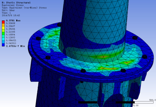 5M风力发电机塔架结构设计与有限元分析(sw12+说明书+分析图片)缩略图