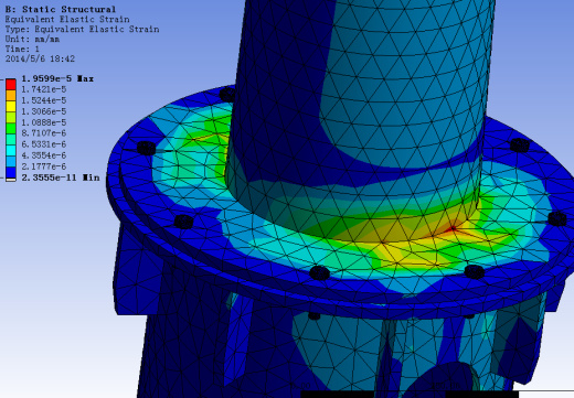 5M风力发电机塔架结构设计与有限元分析(sw12+说明书+分析图片)缩略图